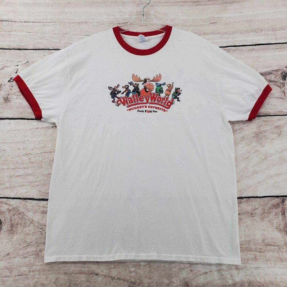 Walley World White XL Mens Port & Co Shirt National Lampoons Tee 80s Vacation